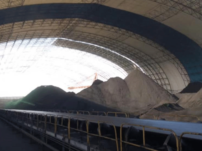 昌吉煤棚料仓网架